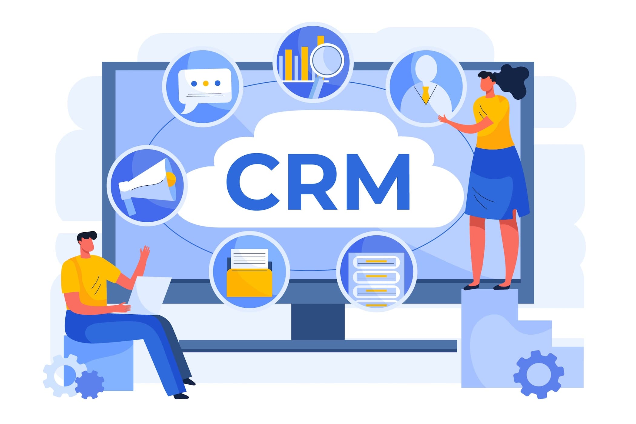 Enterprise CRM - Tailored customer relationship management systems built around specific business workflows with custom pipelines, automation, and mobile interfaces.