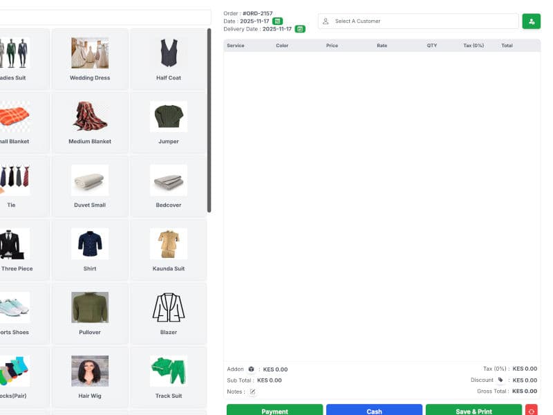Retail POS Systems - Custom POS solutions for specialized retail businesses including dry cleaners and salons with item tracking, customer management, and SMS notifications.